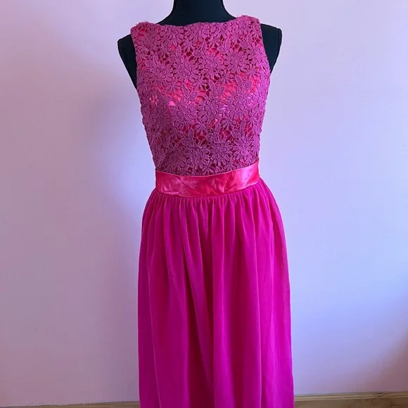 open lace back dress I'm Ready Mini Dress